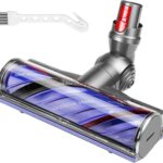 Lemige V9 V12 Vacuum Attachments Head Replacement Parts for Dyson V9 Motorbar V12 Detect Slim SV18 Digital Slim Cordless Vacuum Cleaner, Upgrade Anti-Tangle Quick Release Motor-Head Brush Roller