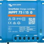 Victron Energy SmartSolar MPPT Solar Charge Controller (Bluetooth) - Charge Controllers for Solar Panels - 75V, 15 amp, 12/24-Volt
