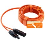 XT60i to Solar Connector Charging Cable 10FT/16.4FT/25FT 12AWG XT60i Extension Cable for Ecoflow River and Delta Series Bluetti Anker Solix Power Station Solar Panel (16.4FT)