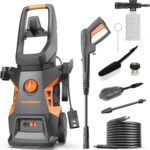 LawnMaster Electric Pressure Washer with Detergent Bottle