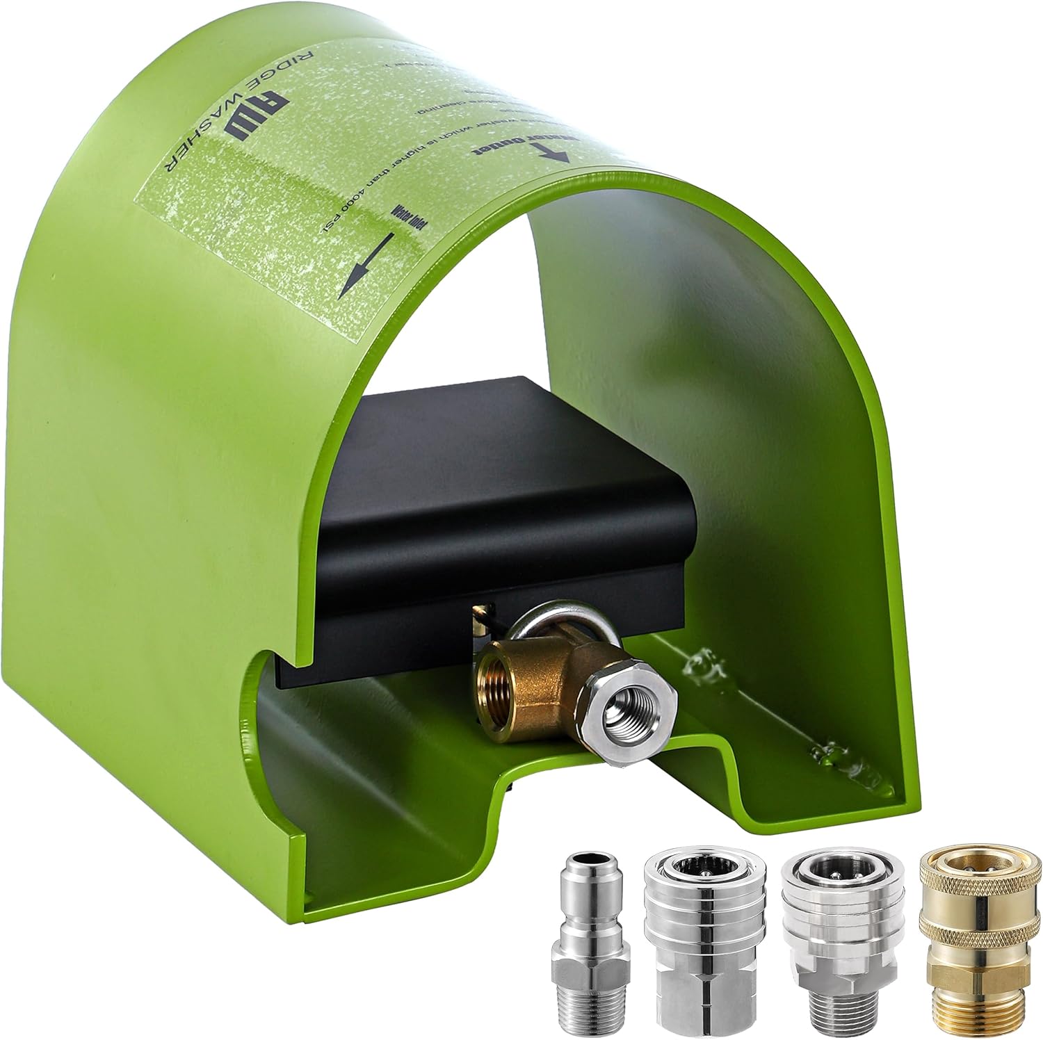 81gusmCmV5L._AC_SL1500_ RIDGE WASHER Foot Valve Sewer Jetter Kit for Pressure Washer, Power Washing Ball Valve, 4000 PSI Foot Control Valve - Image 1